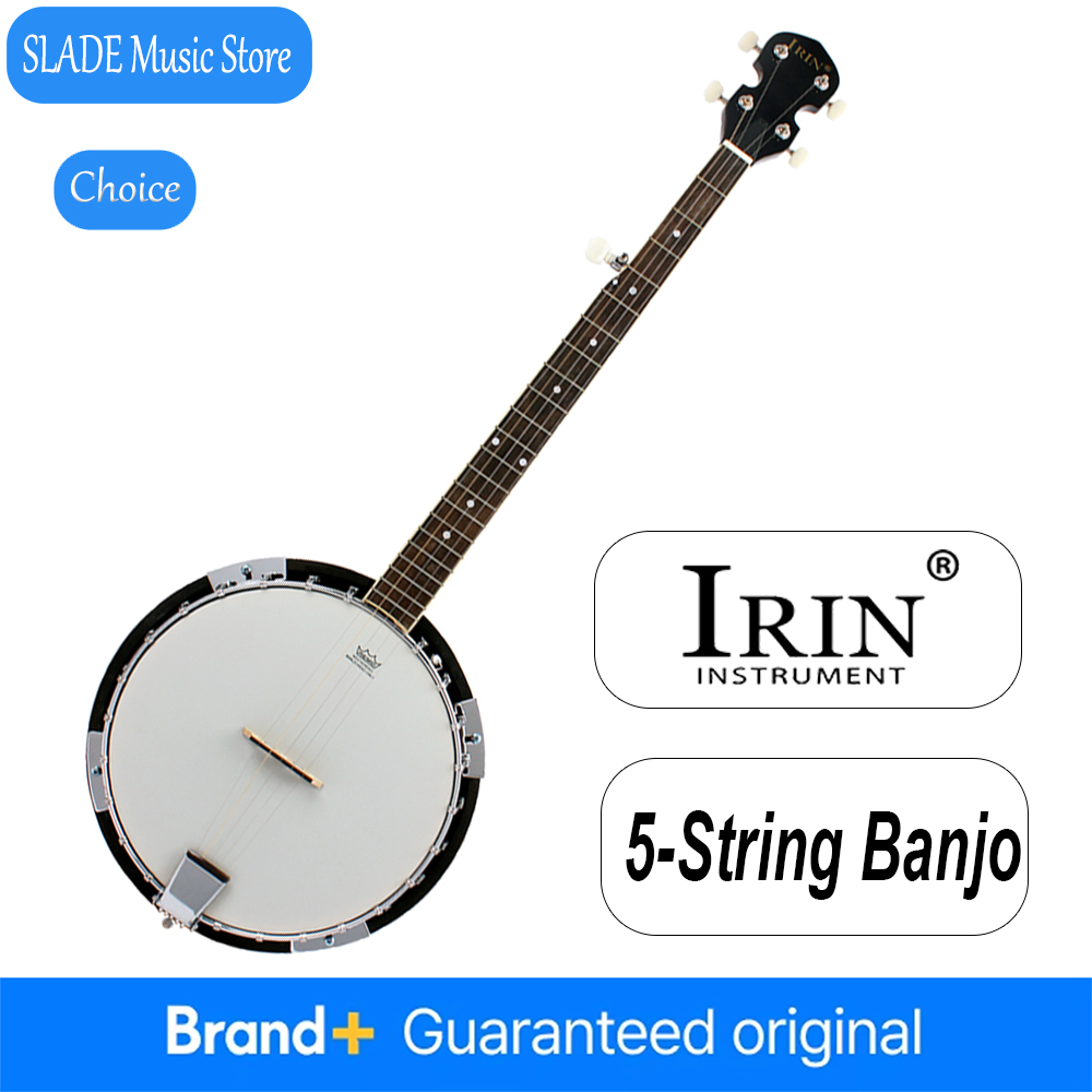 Musical Instrument Banjo - IRIN 5-snarige banjo Geïmporteerde Rose Fingerboard