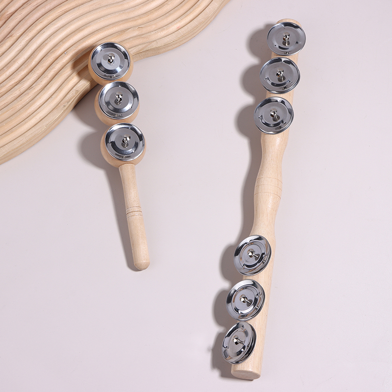 Musical Instrument Groups - Orff-stijl Jingle Stick met 3/6 bellen