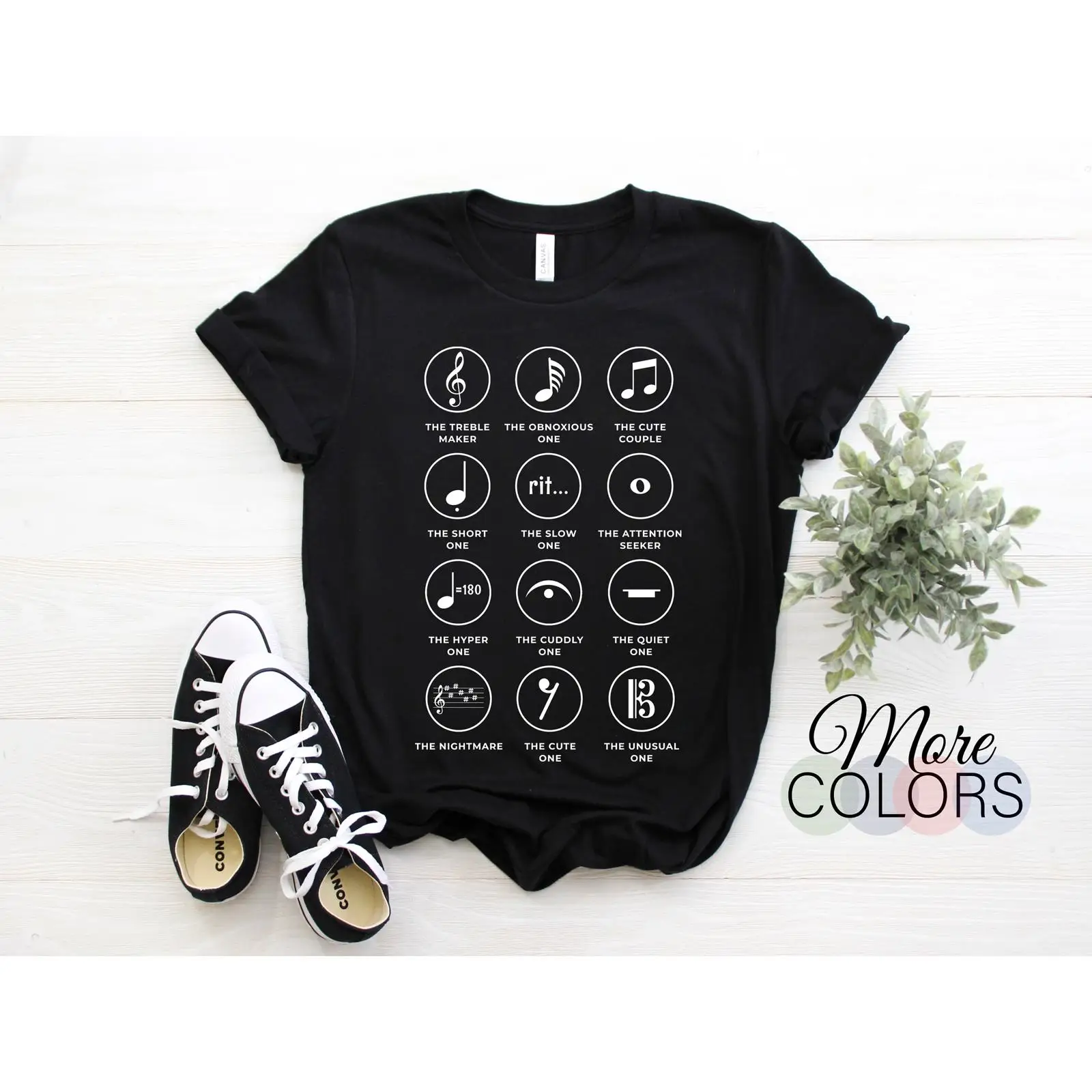 Musical Instrument Definition - Grappige muzieknoten symbool definitie T-shirt humor