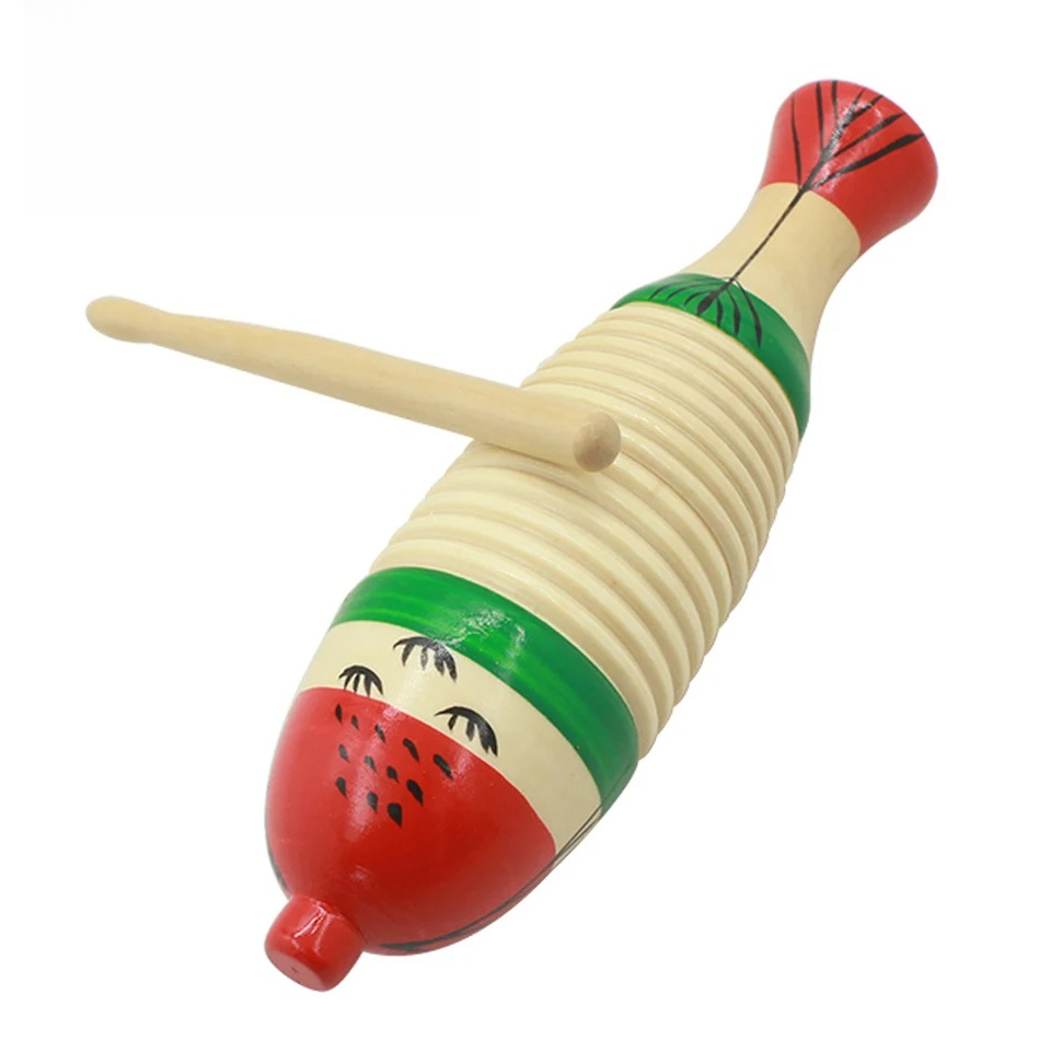 Musical Instrument Game - Houten visspel Orff percussie muziekinstrument peuter