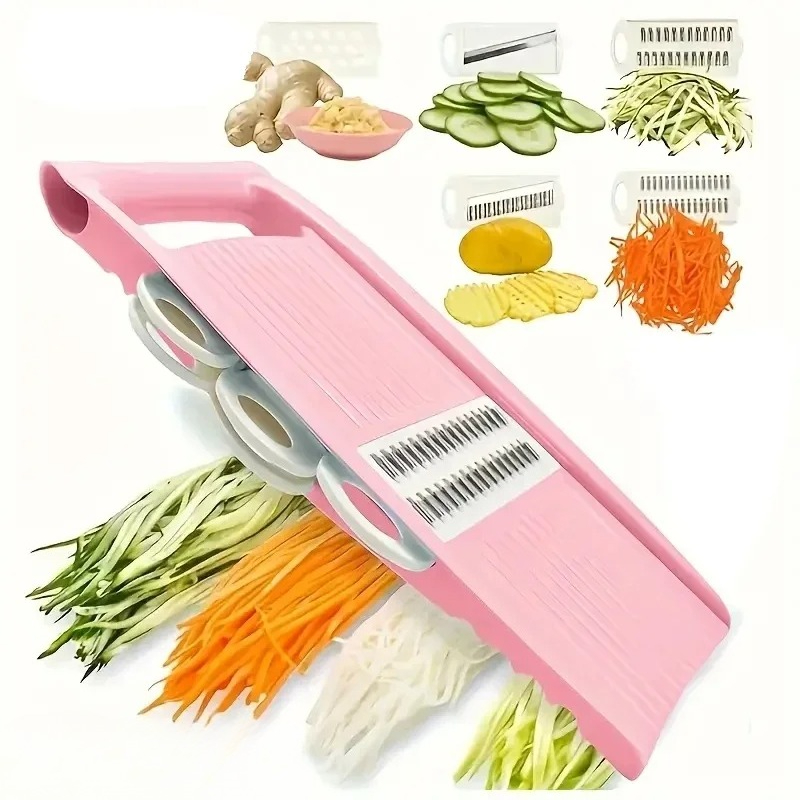 Mandolin A Style - Mandoline Snijmachine voor Keuken 5-in-1 Mandoline