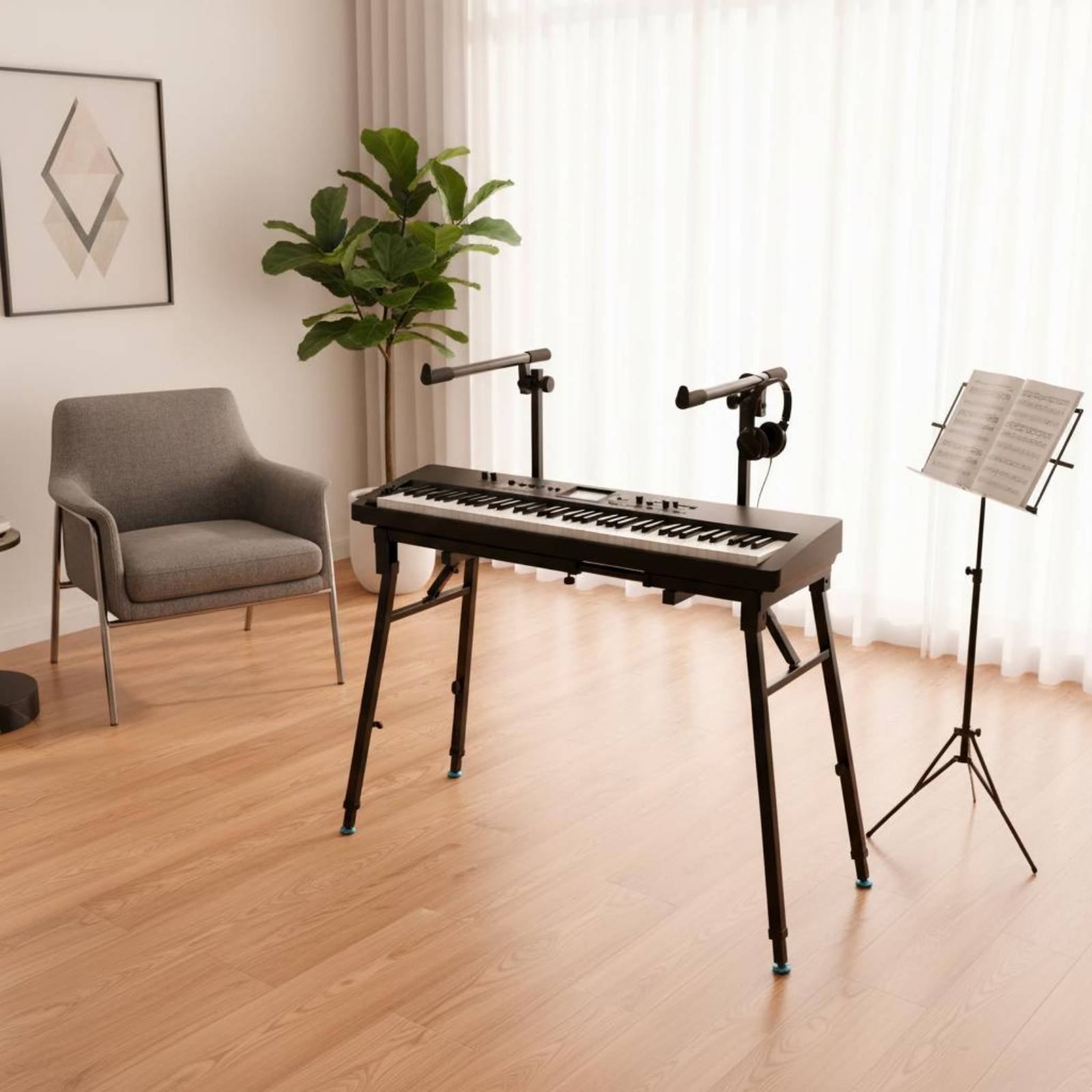 Opvouwbare toetsenbordstandaar - Musical Instrument Of Keyboard recensie en prijs