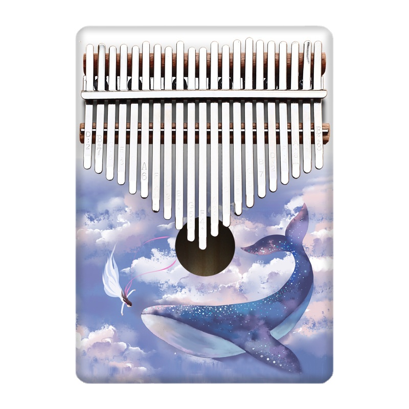 Kleurrijke 21 Key Kalimba Kids - Musical Instruments Cartoon recensie en prijs