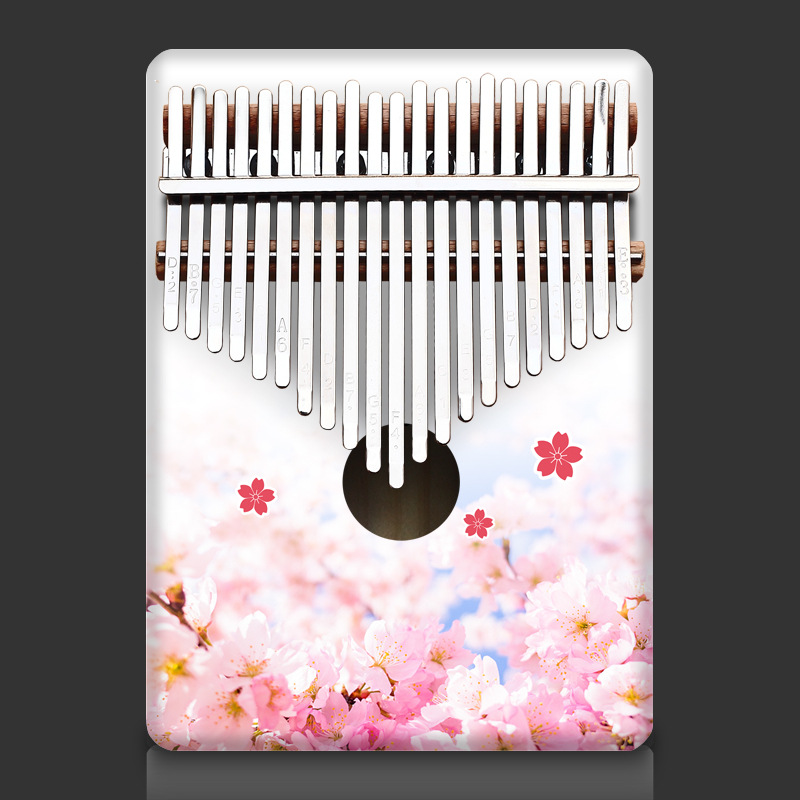 Kleurrijke 21 Key Kalimba Kids - Musical Instruments Cartoon recensie en prijs