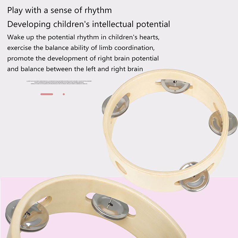 6 Inch Handbel Tamboerijn Meta - Musical Instrument Game recensie en prijs