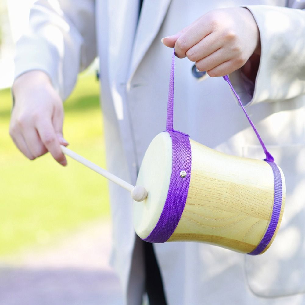 Houten Indiase handtrommel met - Tambourine Hand Drum recensie en prijs