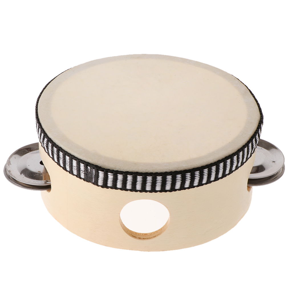 Houten muzikale tamboerijn Bea - Tambourine Hand Drum recensie en prijs