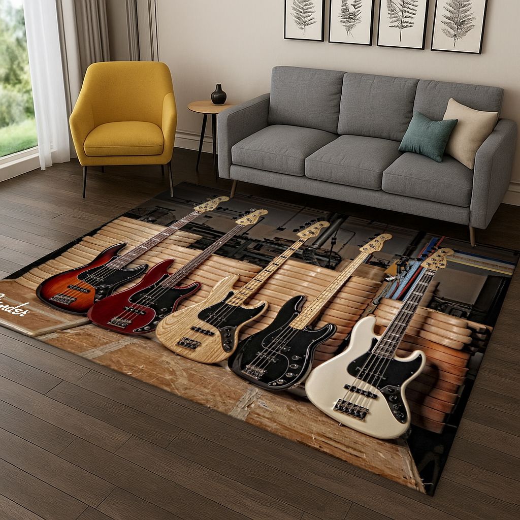 3D Fender Gitaar Bas Instrumen - Musical Instruments Cartoon recensie en prijs