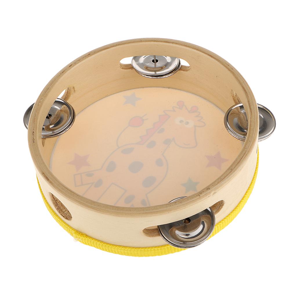 Houten tamboerijn, kleine hand - Tambourine Hand Drum recensie en prijs