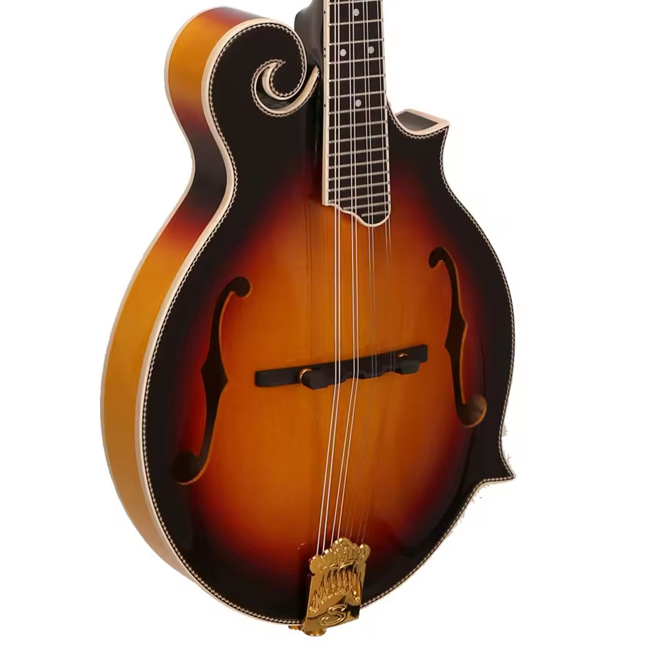 8-snarige mandoline, SUNBURST  - Mandolin A Style recensie en prijs