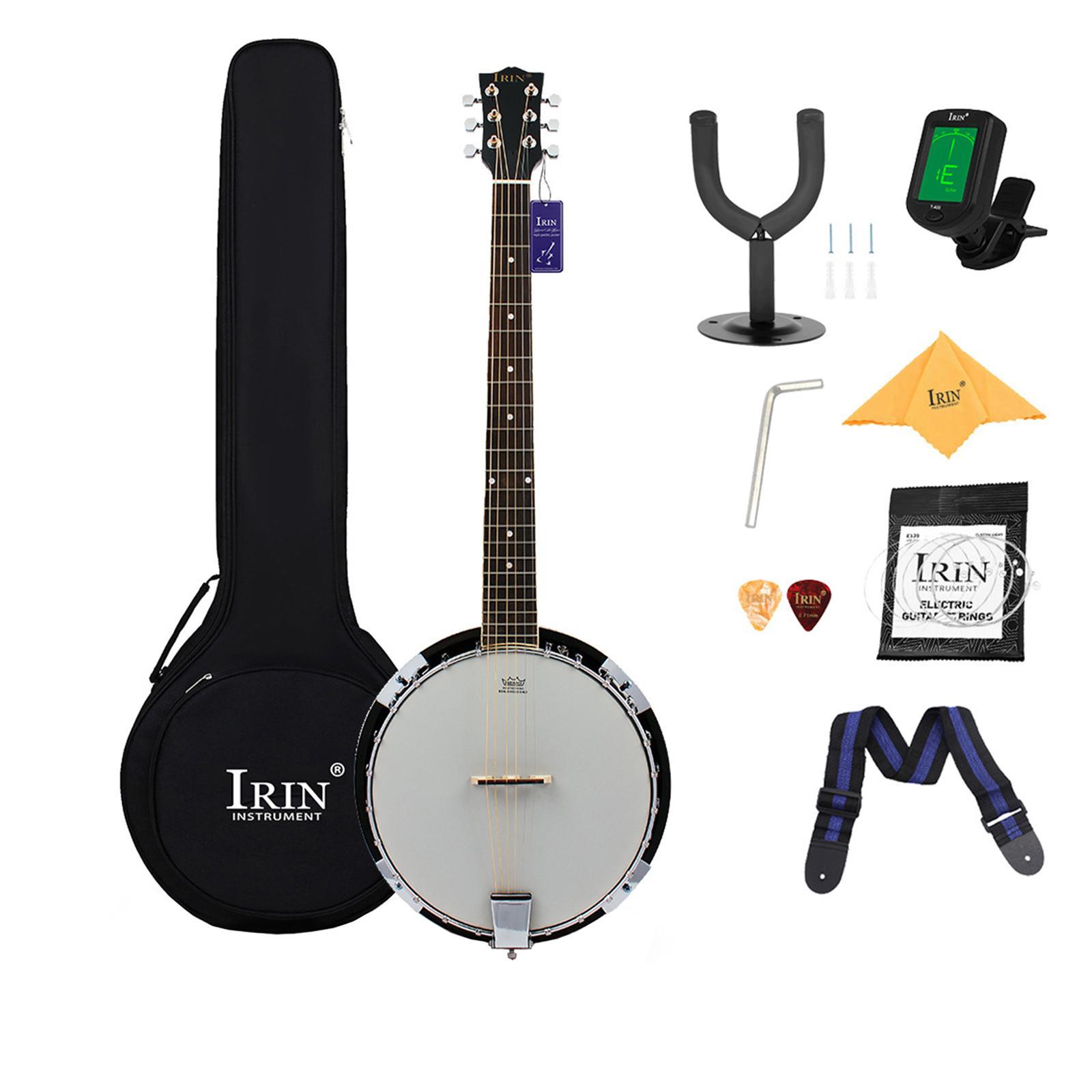 Handgemaakte banjo-instrument  - Musical Instrument Banjo recensie en prijs