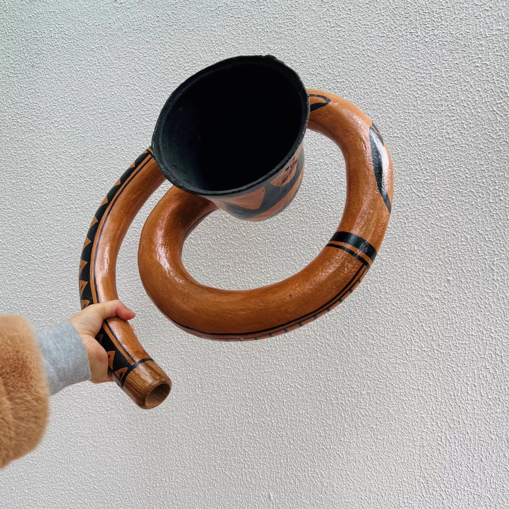 Geroosterd hout Handgemaakte D - Musical Instrument Didgeridoo recensie en prijs