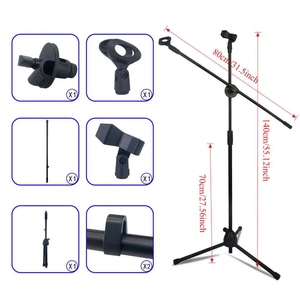 Prestatiemicrofoon-vloerstanda - Musical Instrument You Shake recensie en prijs