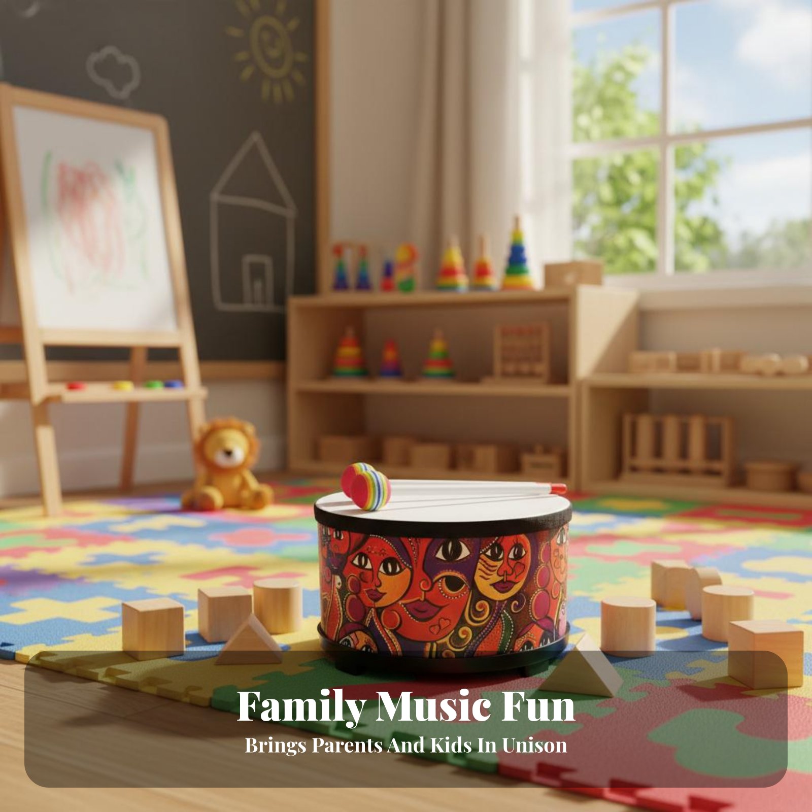Kinderen die samen trommelen M - Musical Instrument Groups recensie en prijs