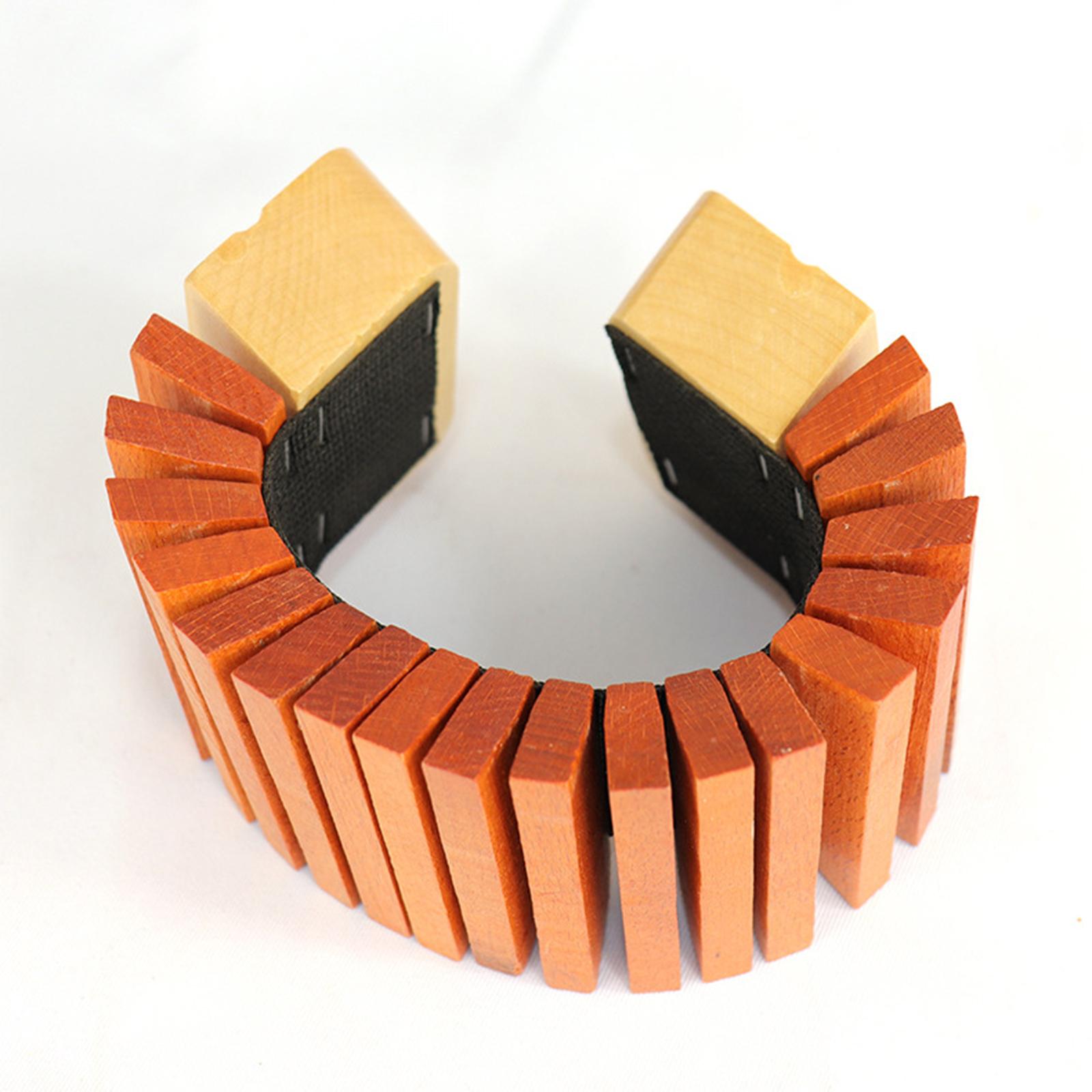 Houten gekarteld percussie-ins - Musical Instrument Groups recensie en prijs