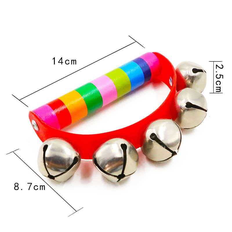 Regenboog Hand Jingle Bells Ho - Musical Instrument You Shake recensie en prijs