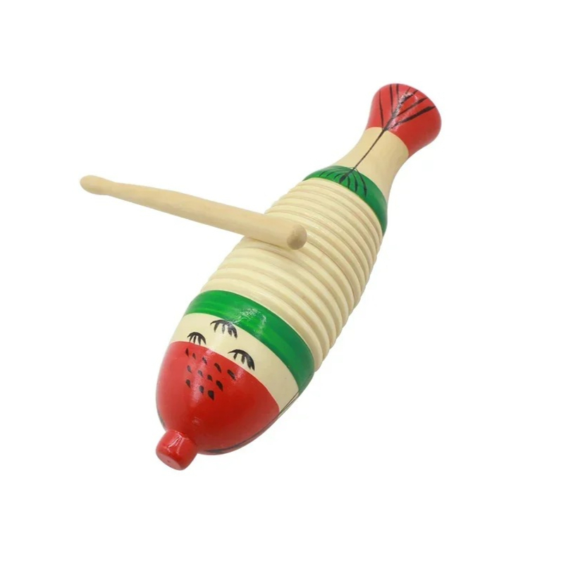 Houten vis Muzikaal Orff-percu - Musical Instrument Game recensie en prijs