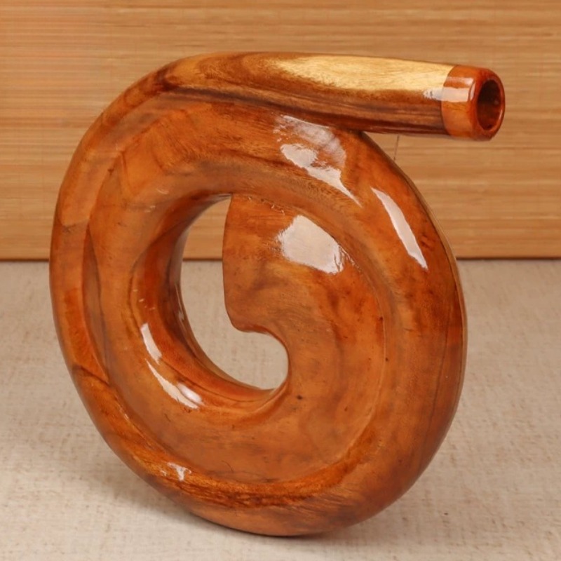 Spiraalvormige Didgeridoo Hout - Musical Instrument Didgeridoo recensie en prijs