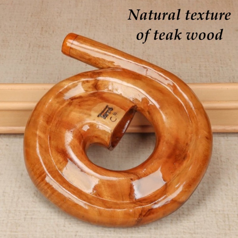 Spiraalvormige Didgeridoo Hout - Musical Instrument Didgeridoo recensie en prijs
