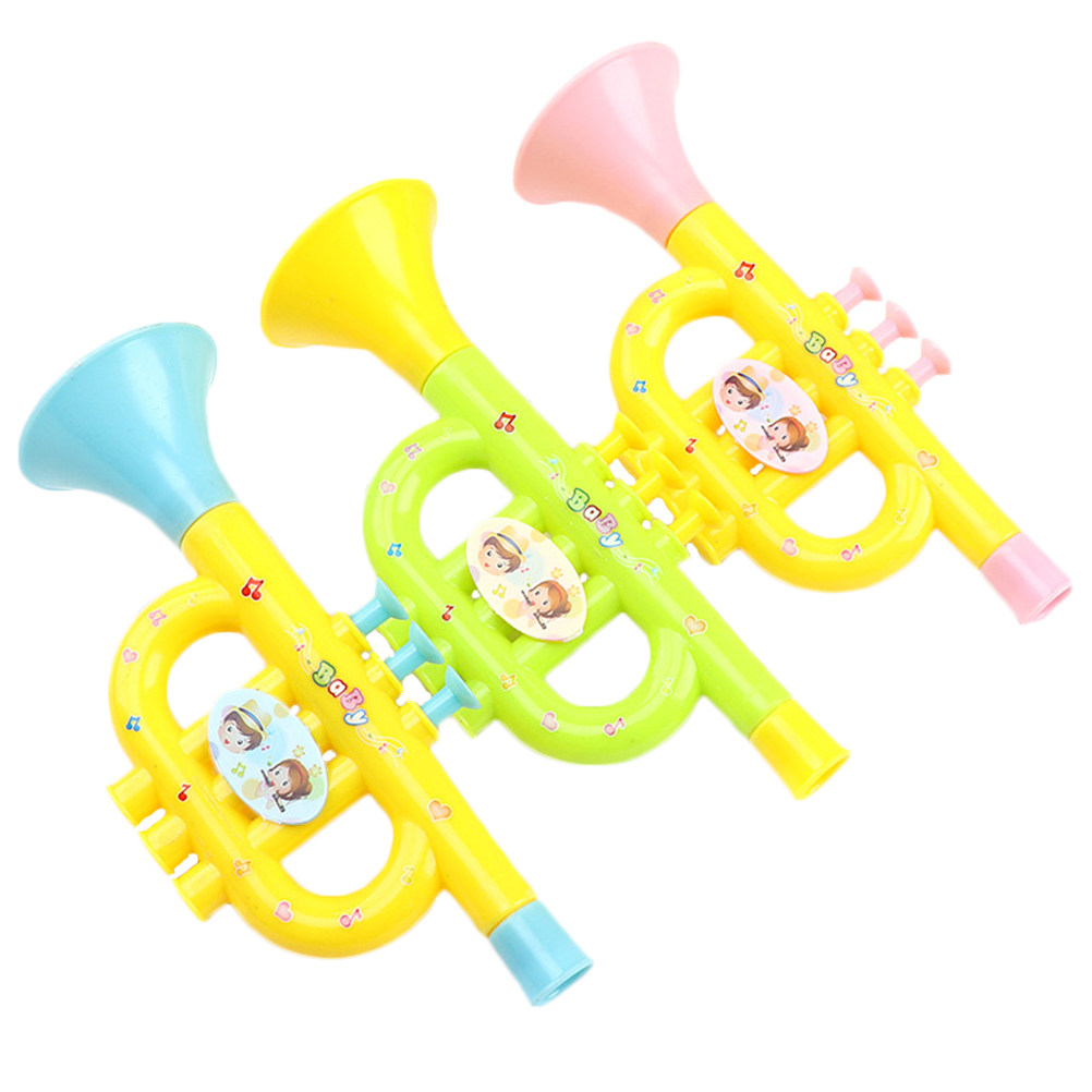 3 stuks kleurrijke cartoonhoor - Musical Instruments Cartoon recensie en prijs
