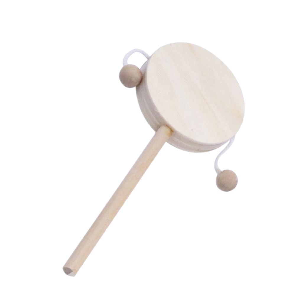 1Set DIY Rammelaar Drum Houten - Musical Instrument You Shake recensie en prijs