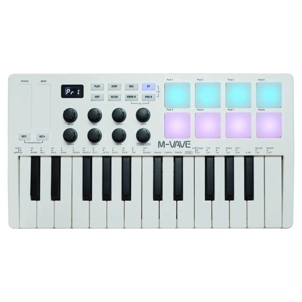 M-VAVE MIDI 25-toetsen USB MID - Musical Instrument Of Keyboard recensie en prijs