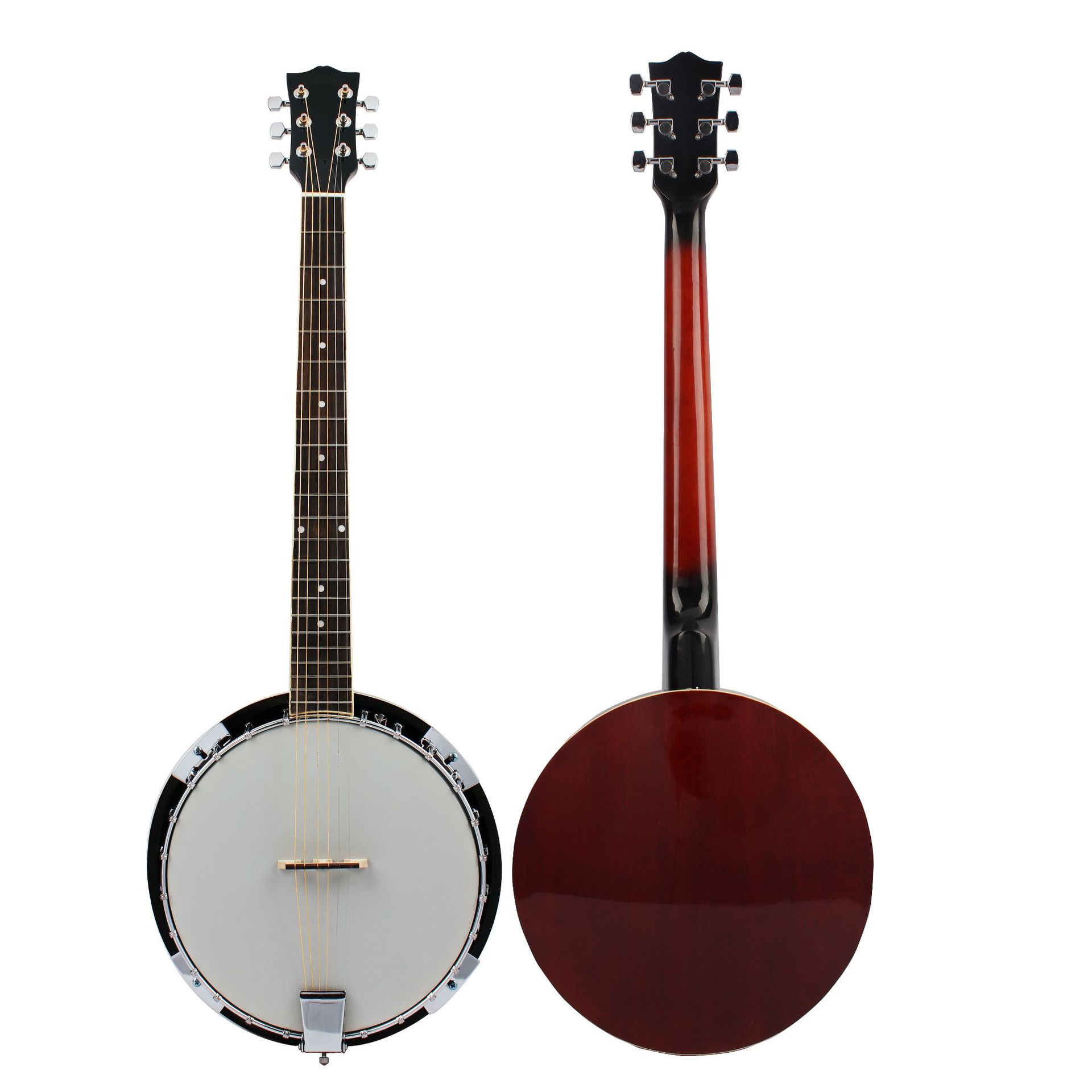 6-snarige banjo, gemaakt van n - Musical Instrument Banjo recensie en prijs