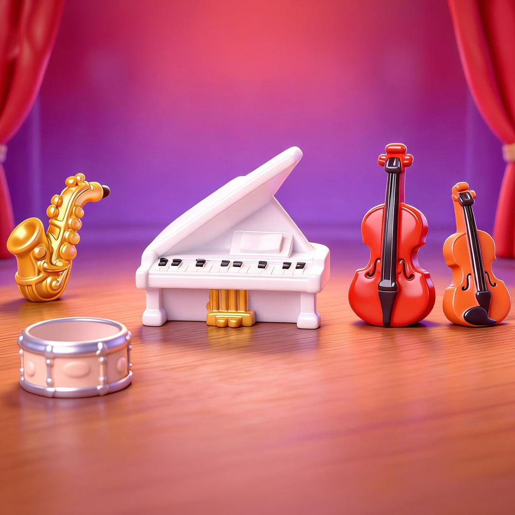 Piano, viool, saxofoon, miniat - Musical Instrument Veena recensie en prijs
