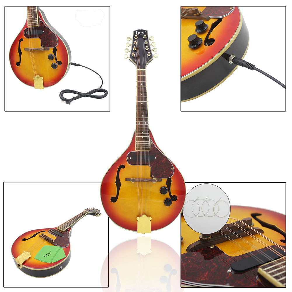 IRIN elektrische mandolineset  - Mandolin A Style recensie en prijs