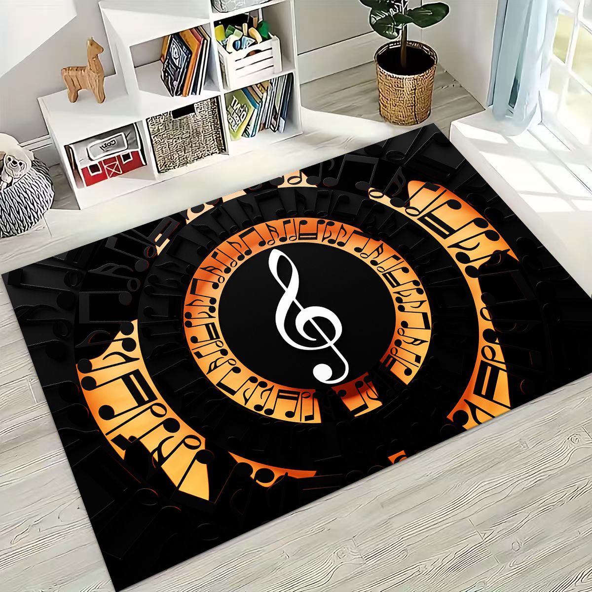 Dansende muziek muzieknoot ins - Musical Instruments Cartoon recensie en prijs