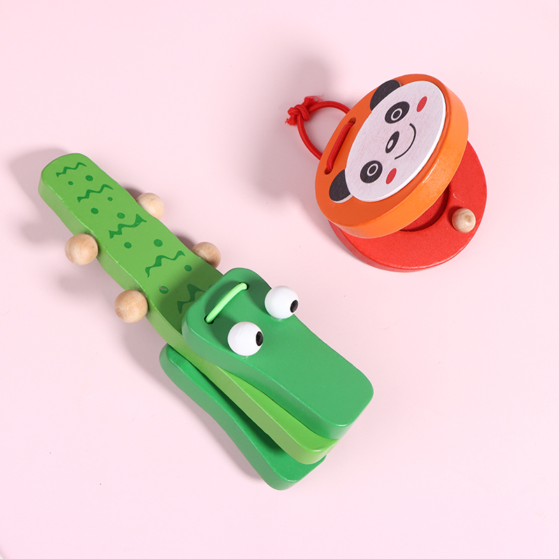 1Pc Kids Cartoon Houten Krokod - Musical Instruments Cartoon recensie en prijs