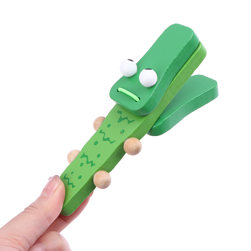1Pc Kids Cartoon Houten Krokod - Musical Instruments Cartoon recensie en prijs