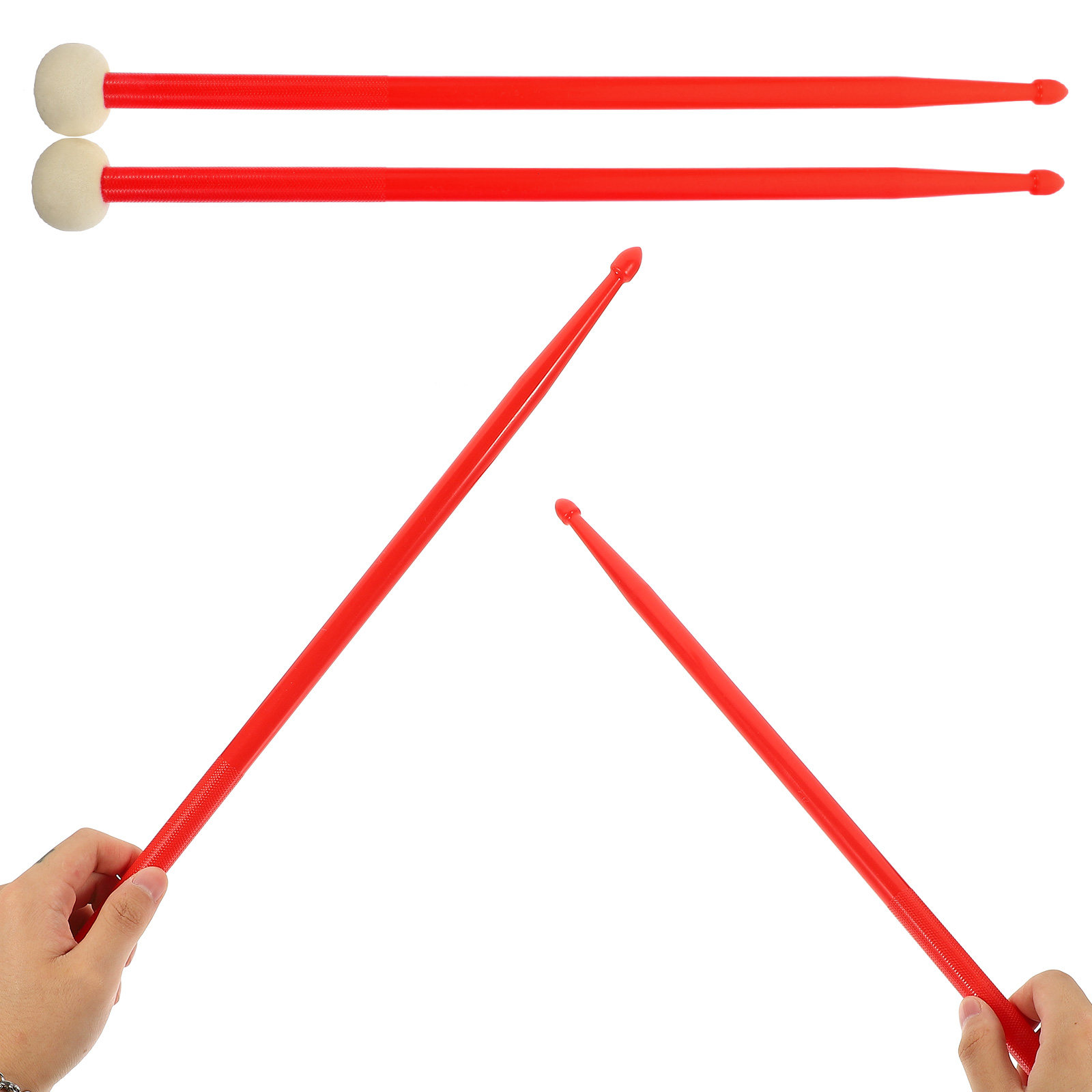 1 Paar Dubbelzijdige Drumstick - Musical Instrument Ending In A recensie en prijs