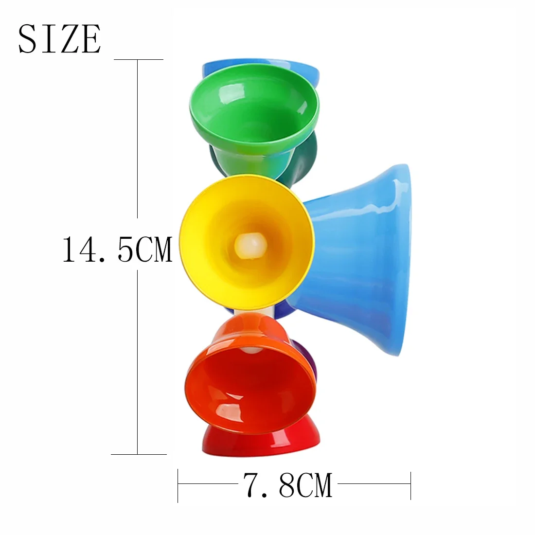 Orff 8-Note Hand Bell Draaiend - Musical Instrument Game recensie en prijs