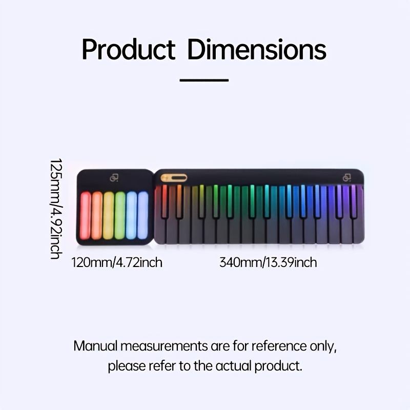 Stijlvolle LED-verlichte PopuP - Musical Instrument Of Keyboard recensie en prijs