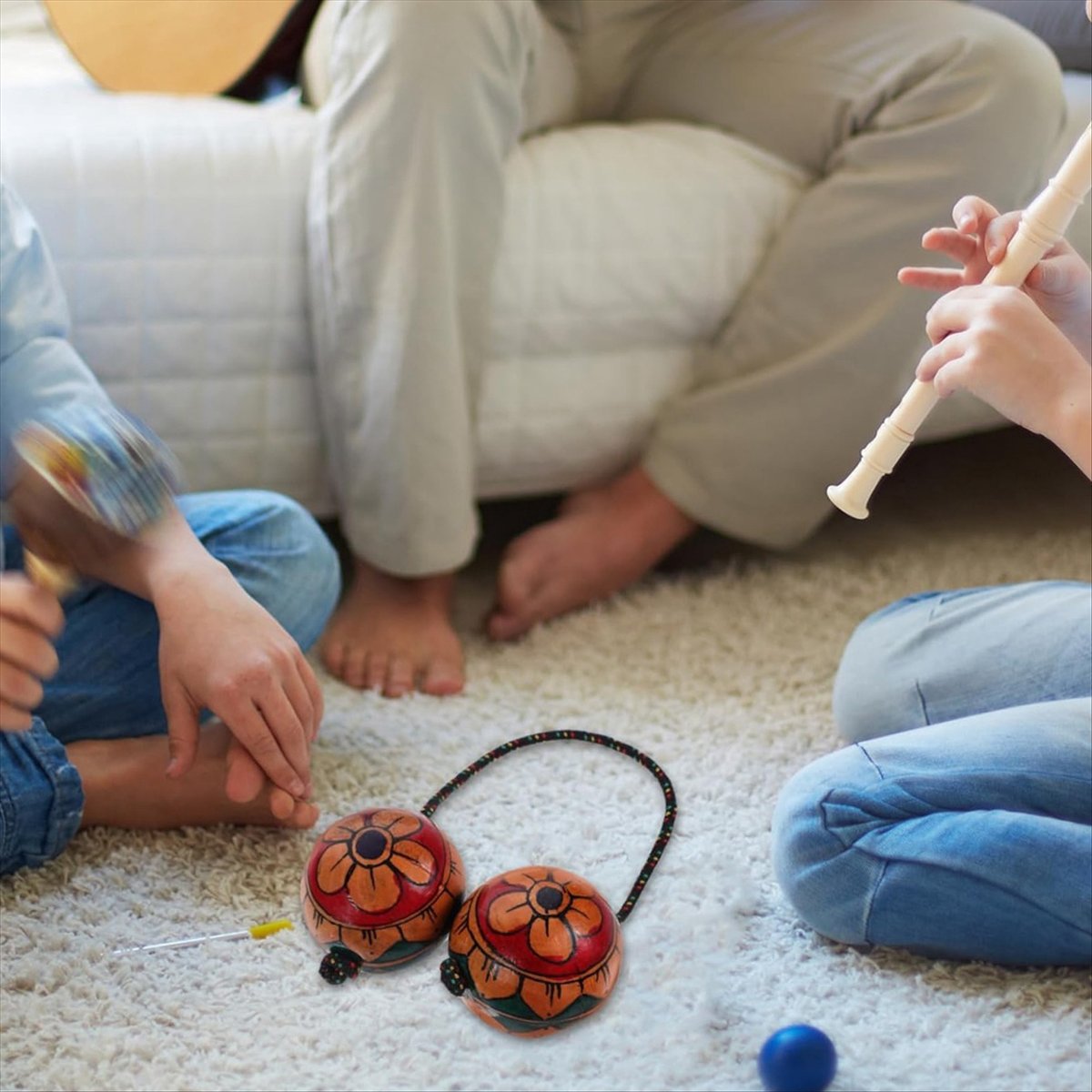 【HOT!TURE】Handgetekende Maraca - Musical Instrument You Shake recensie en prijs